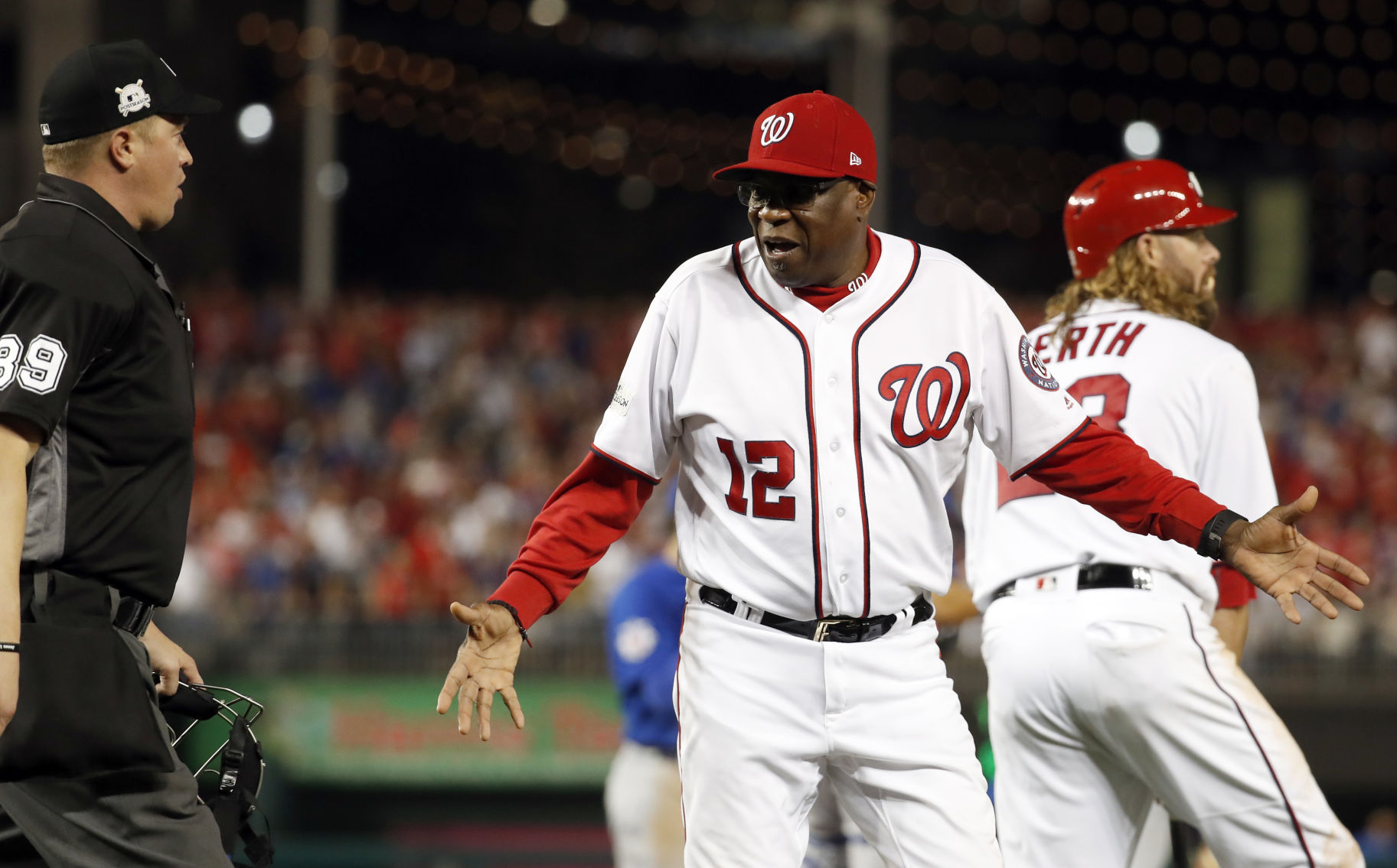 NLDS Cubs Nationals Baseball